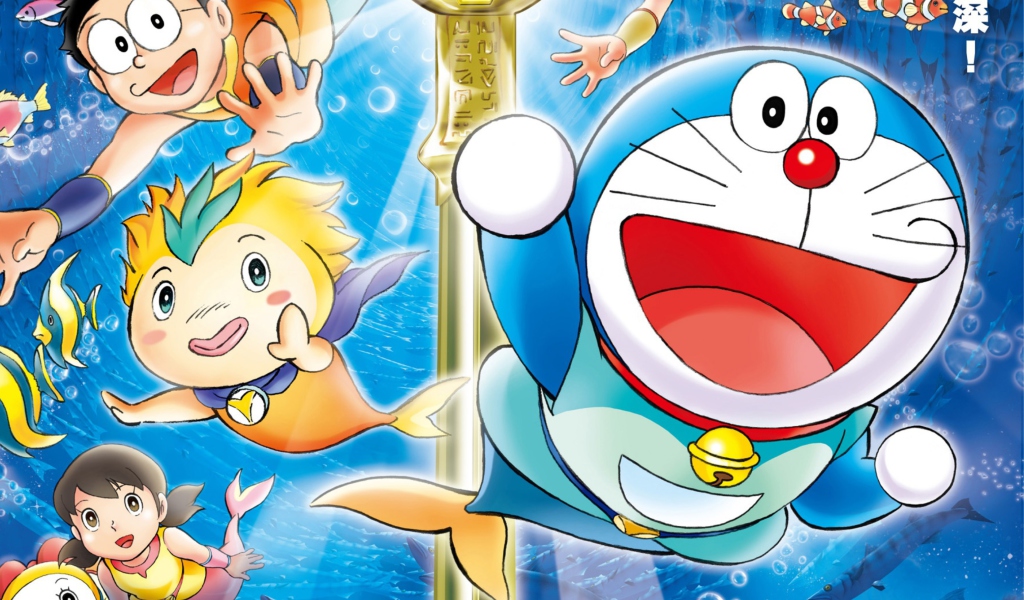 Screenshot №1 pro téma Doraemon Cartoon HD 1024x600