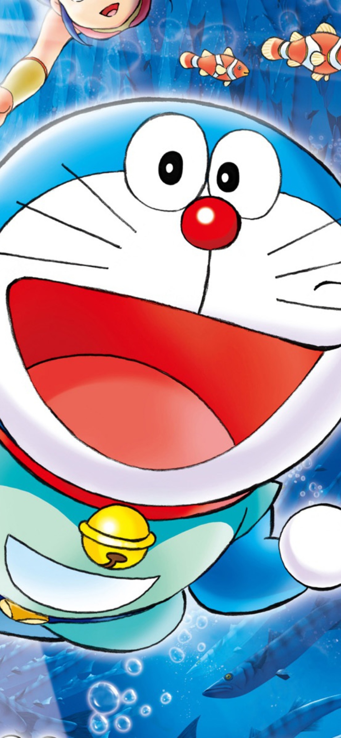 Das Doraemon Cartoon HD Wallpaper 1170x2532