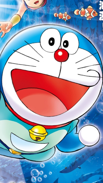 Doraemon Cartoon HD wallpaper 360x640