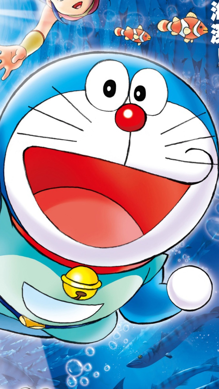 Fondo de pantalla Doraemon Cartoon HD 750x1334