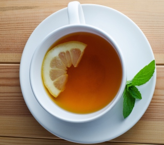 Kostenloses Tea With Lemon Wallpaper für iPad Air