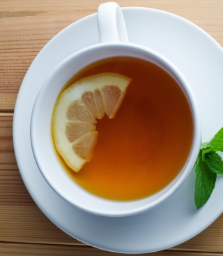 Tea With Lemon Background for iPhone 6 Plus