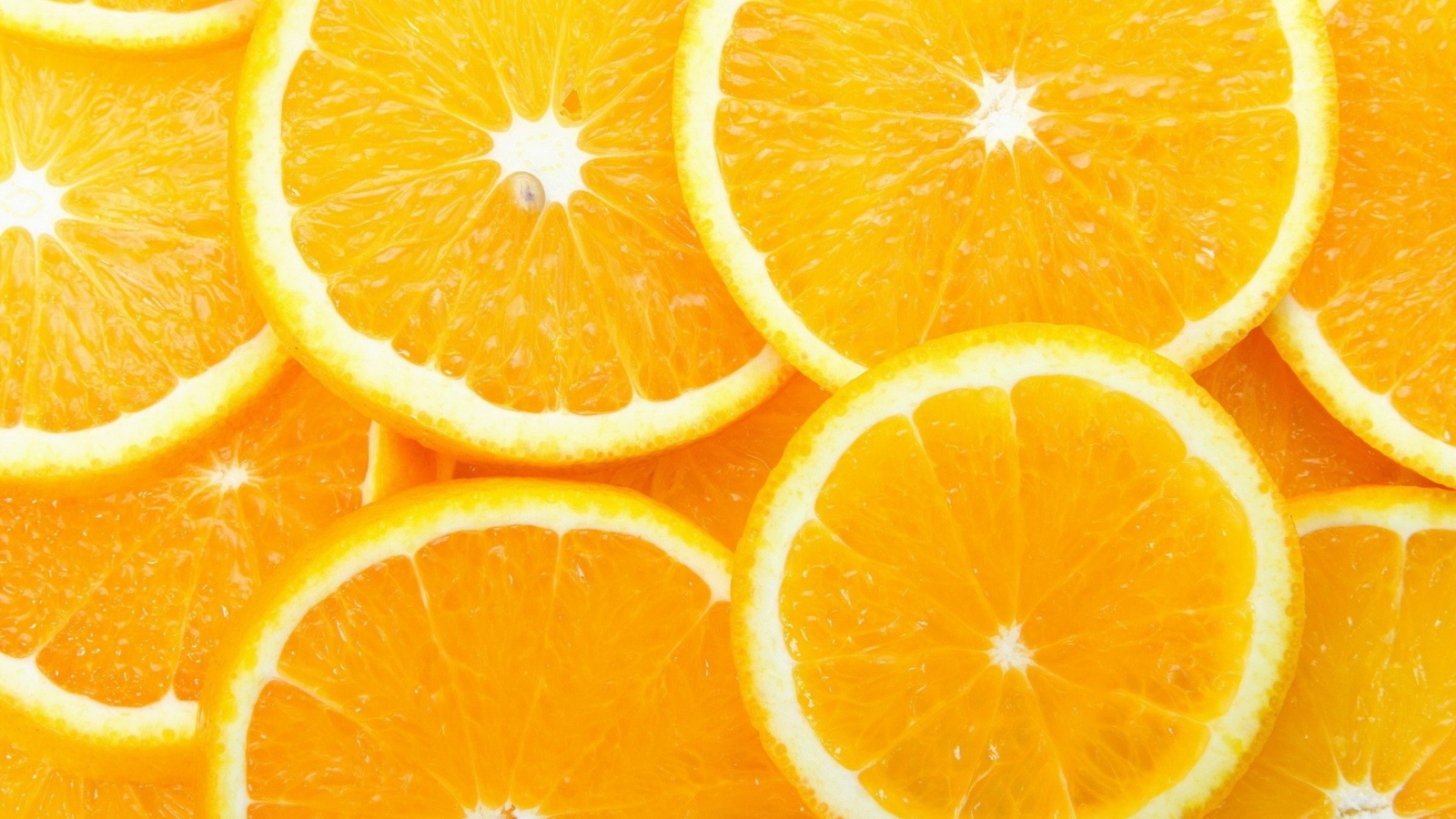 Das Orange Slices Wallpaper 1600x900