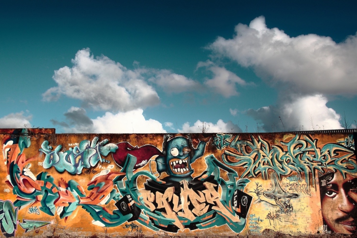 Das Graffiti Art Wallpaper
