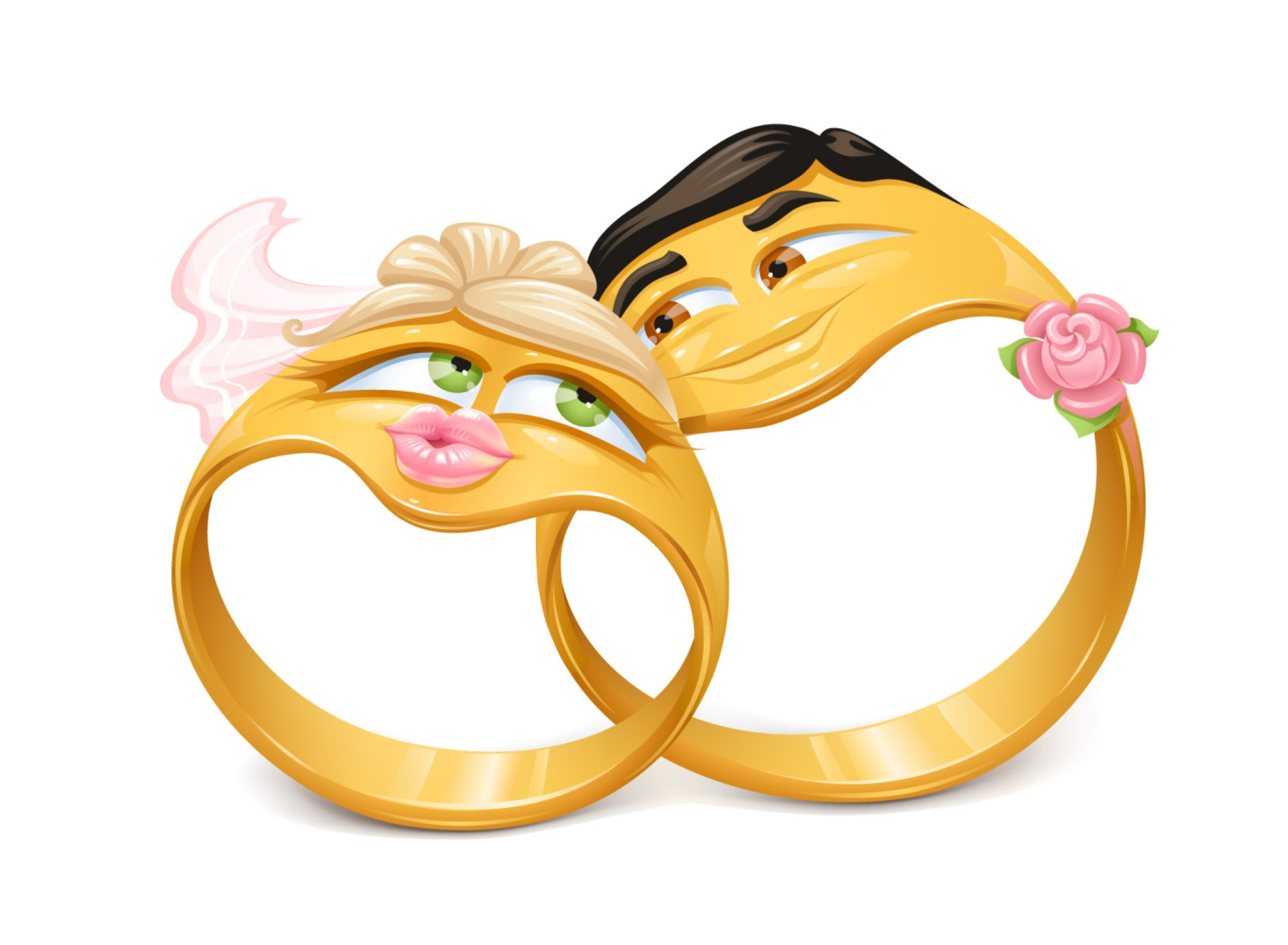 Обои Wedding Ring at Valentines Day 1920x1408