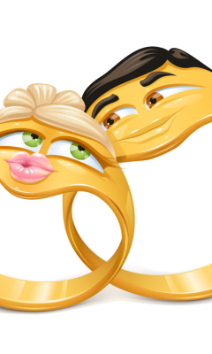 Screenshot №1 pro téma Wedding Ring at Valentines Day 240x400