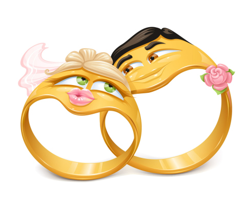 Sfondi Wedding Ring at Valentines Day 480x400