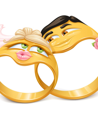 Kostenloses Wedding Ring at Valentines Day Wallpaper für LG Wave