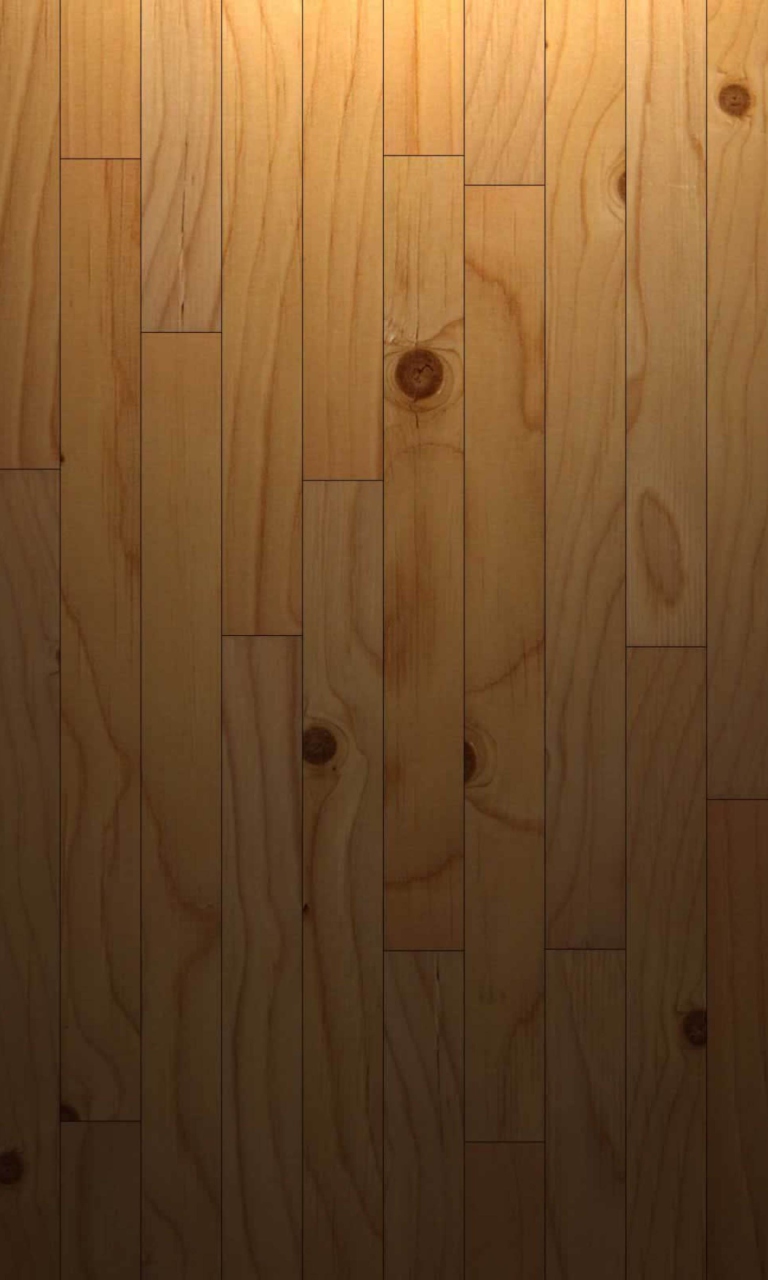 Fondo de pantalla Plain Wood Brown 768x1280