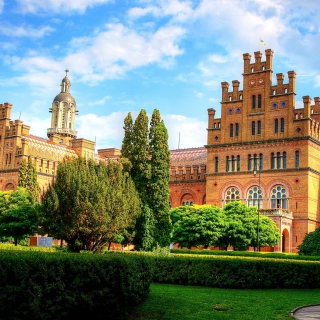 Chernivtsi University Castle - Obrázkek zdarma pro iPad mini 2
