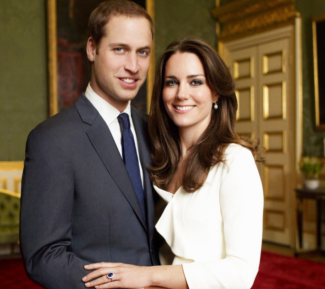 Обои Prince William And Kate Middleton 1080x960