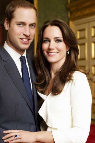Das Prince William And Kate Middleton Wallpaper 320x480