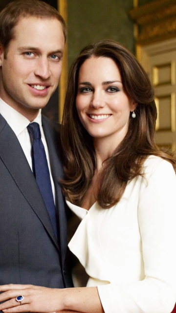 Fondo de pantalla Prince William And Kate Middleton 360x640