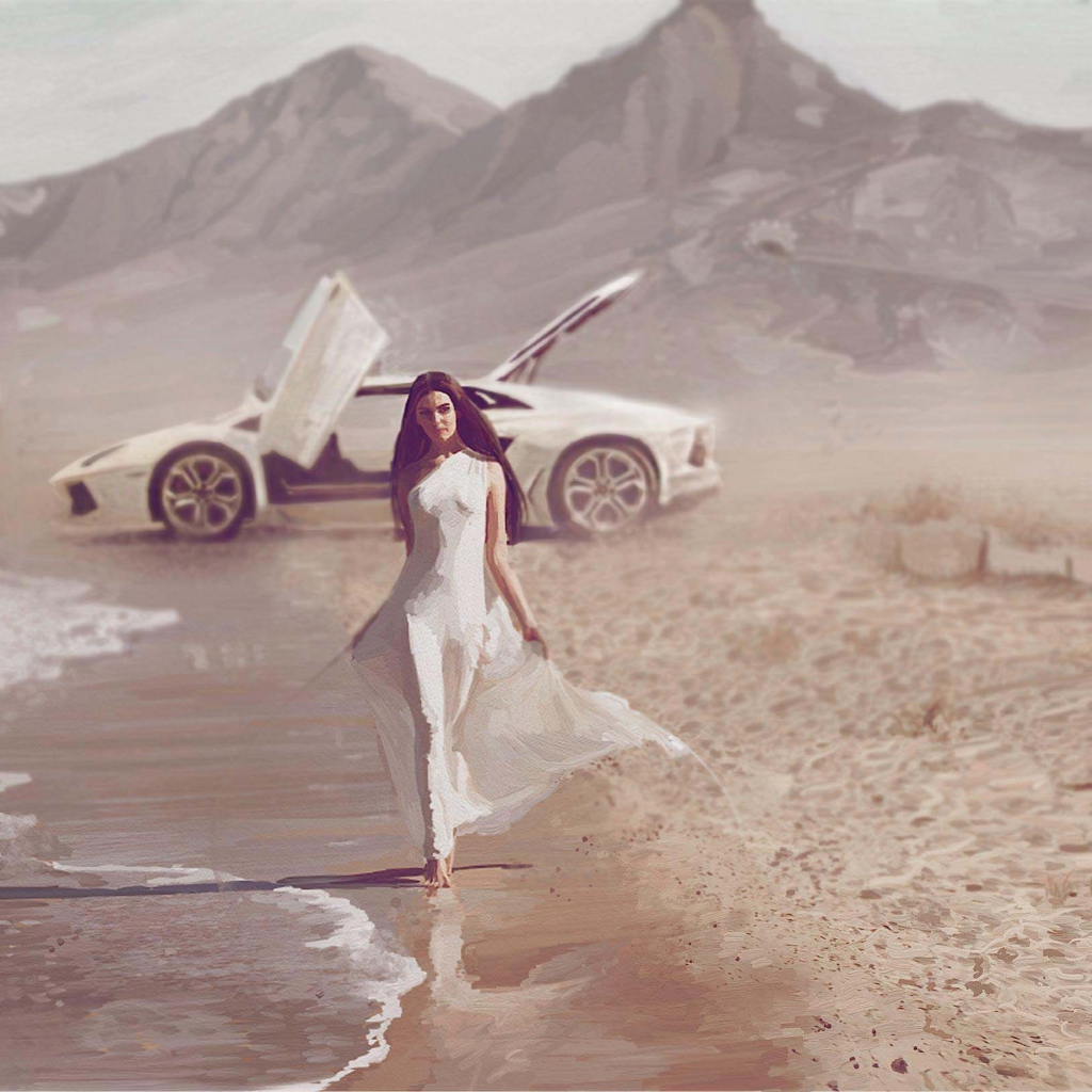 Screenshot №1 pro téma Porsche Girl 1024x1024