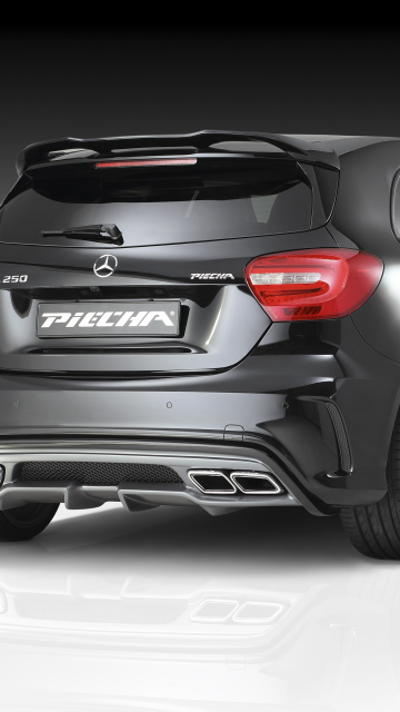 Mercedes A250 Piecha Tuning wallpaper 360x640