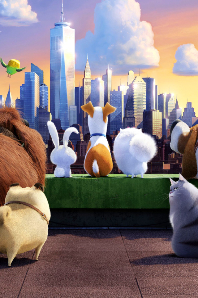 The Secret Life of Pets Gang wallpaper 640x960