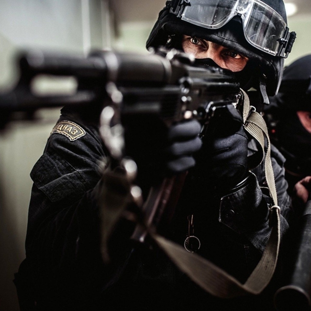 Police special forces wallpaper 1024x1024