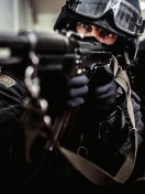 Das Police special forces Wallpaper 132x176