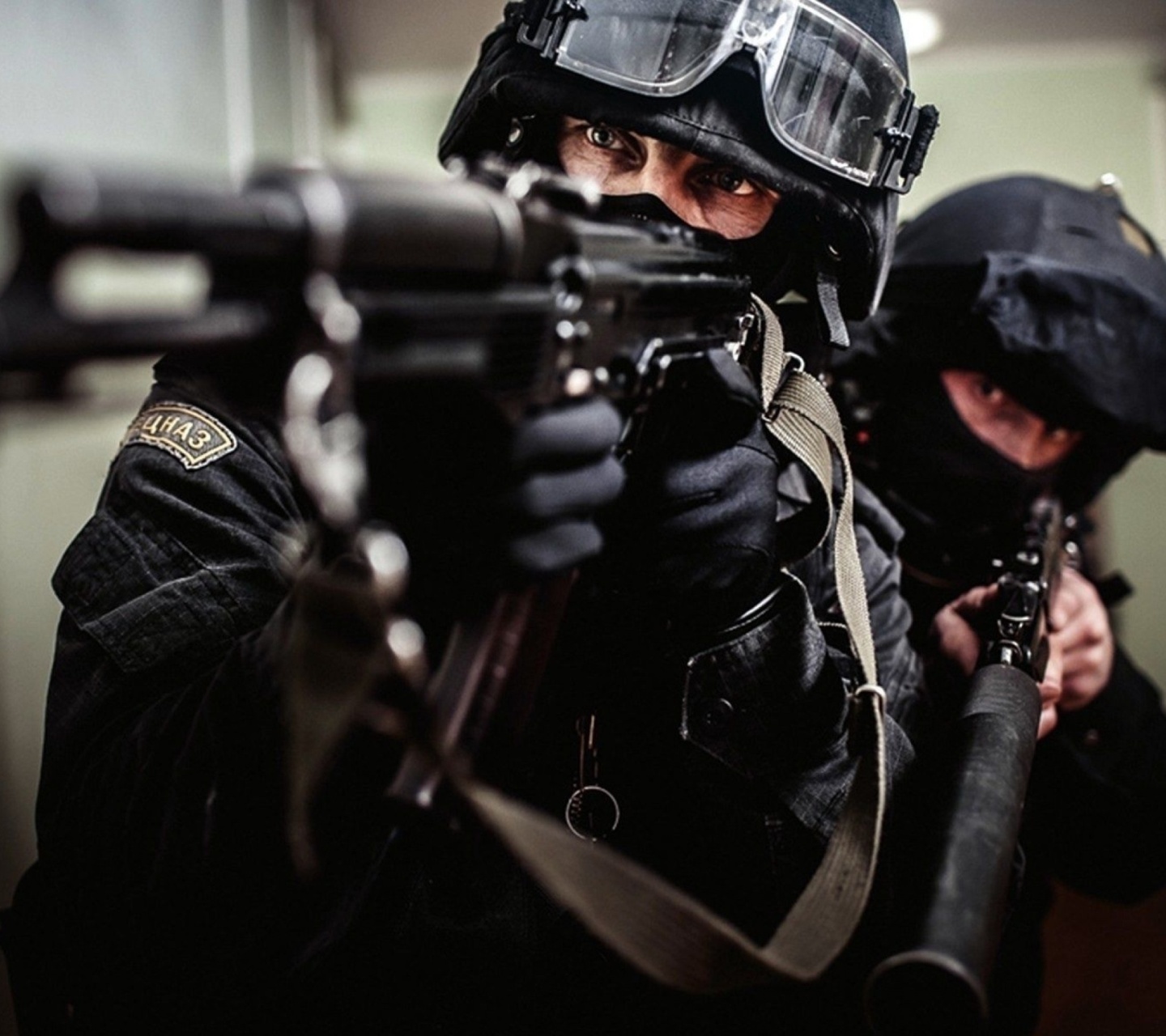 Police special forces wallpaper 1440x1280