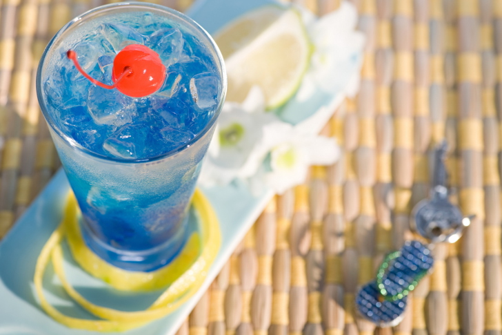 Fondo de pantalla Blue Lagoon Cocktail