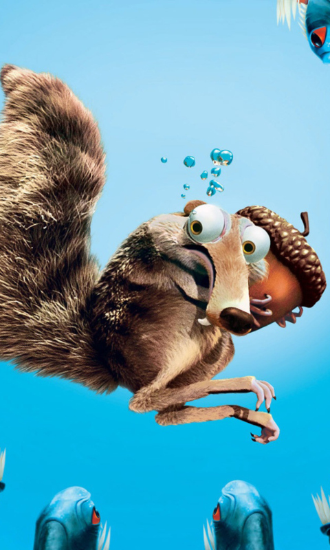 Das Ice Age The Meltdown Wallpaper 480x800