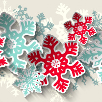 Sfondi Snowflakes Decoration 208x208