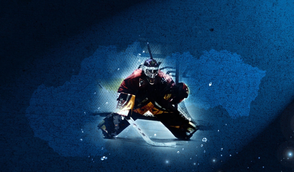 Das Ice Hockey Wallpaper 1024x600