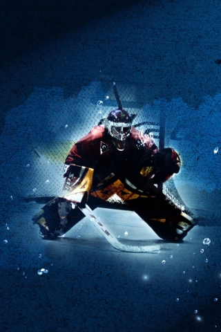 Das Ice Hockey Wallpaper 320x480