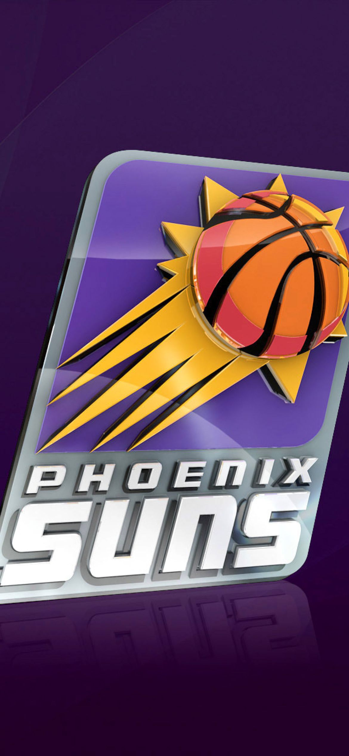 Das Phoenix Suns Logo Wallpaper 1170x2532