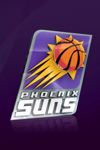 Das Phoenix Suns Logo Wallpaper 320x480
