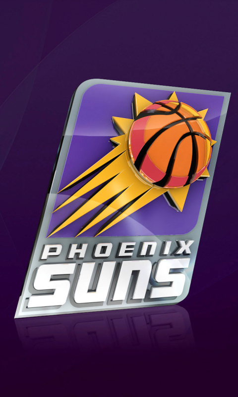 Screenshot №1 pro téma Phoenix Suns Logo 480x800