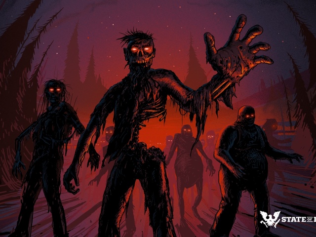 Das State of Decay 2 Zombie Survival Video Game Wallpaper 640x480