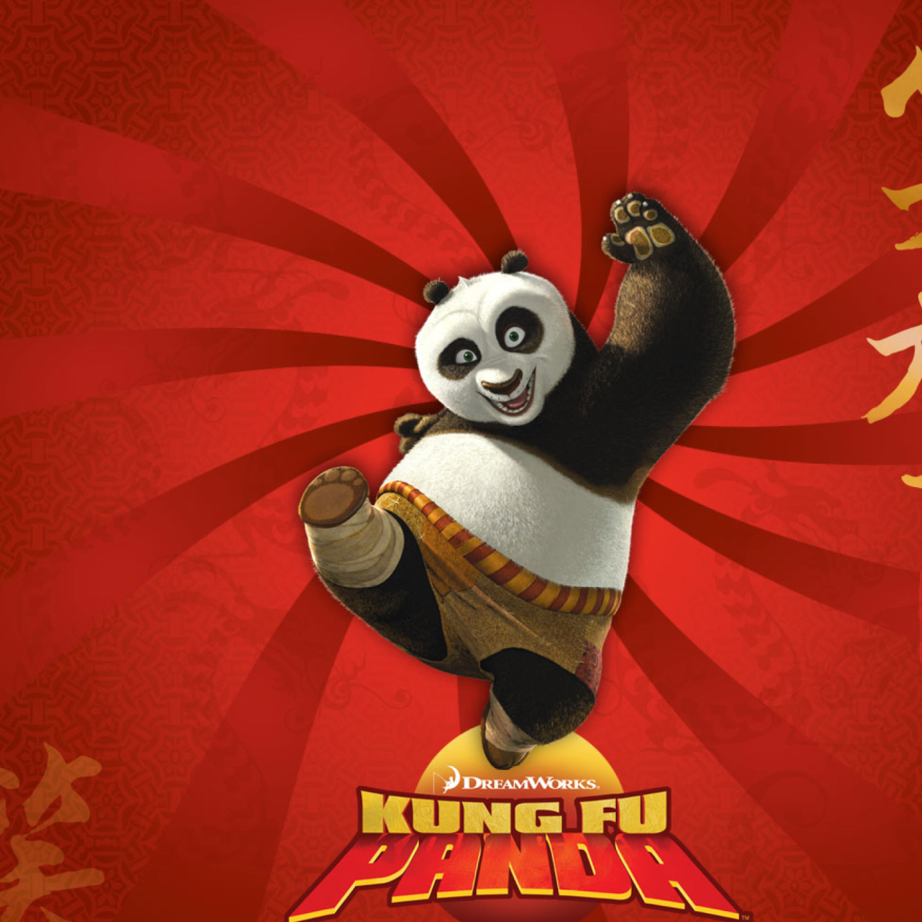Das Kung Fu Panda Wallpaper 1024x1024