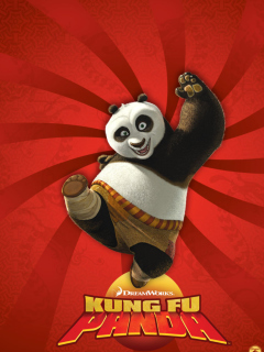 Fondo de pantalla Kung Fu Panda 240x320