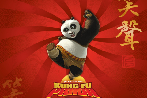 Fondo de pantalla Kung Fu Panda 480x320