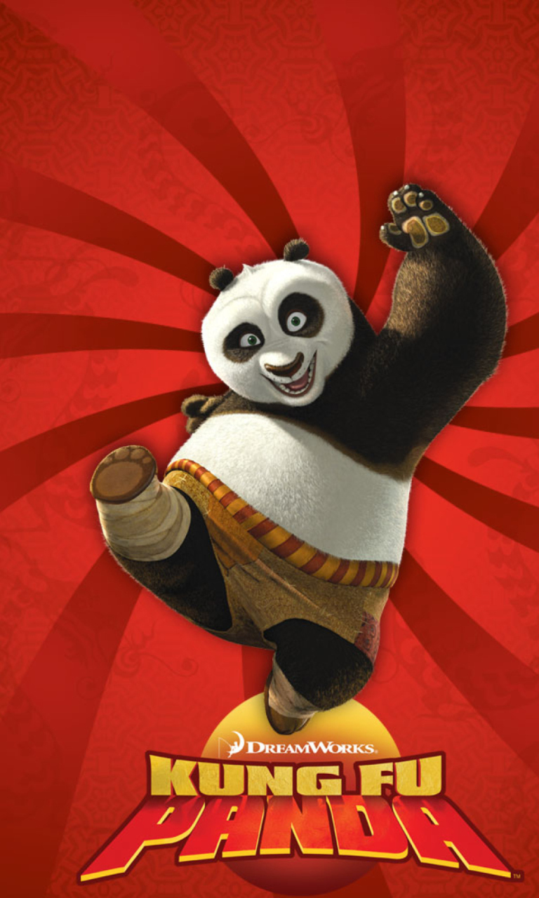 Fondo de pantalla Kung Fu Panda 768x1280