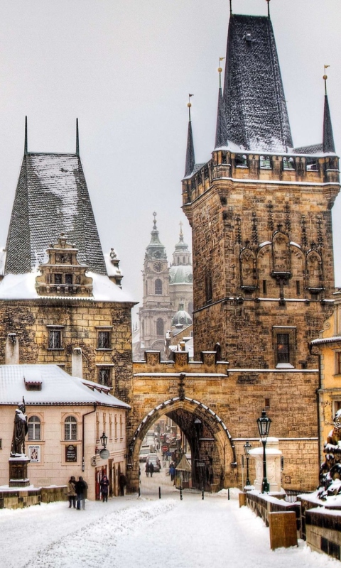 Winter In Prague screenshot #1 480x800