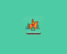 Horse - Symbol Of Year 2014 wallpaper 220x176