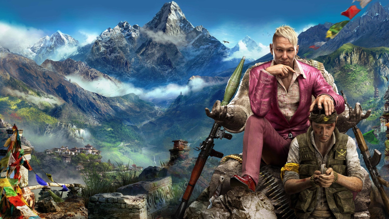 Screenshot №1 pro téma Far Cry 4 New Game 1366x768