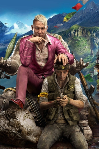 Fondo de pantalla Far Cry 4 New Game 320x480