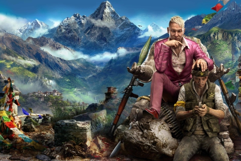 Far Cry 4 New Game wallpaper 480x320