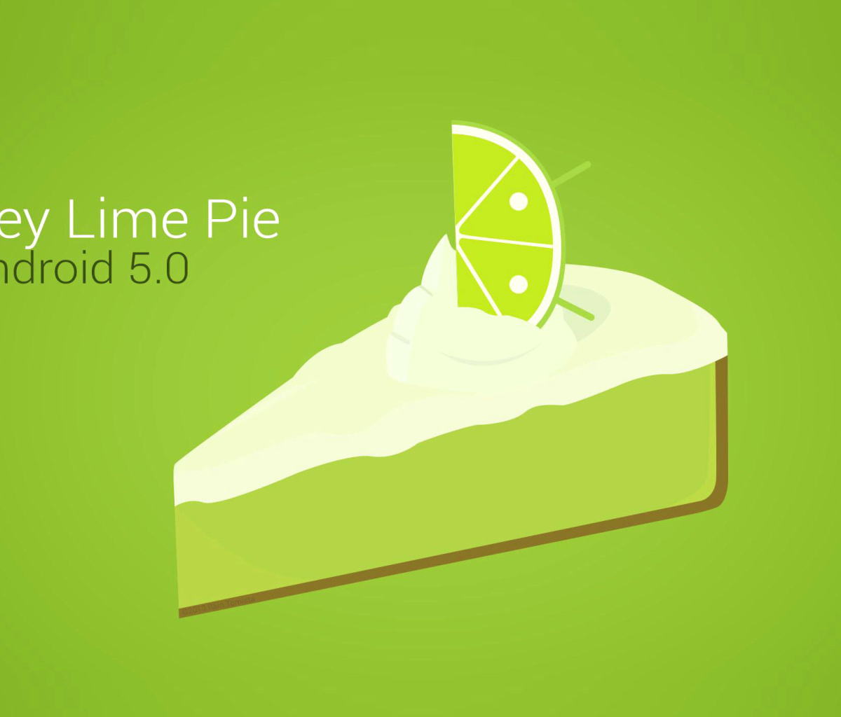 Das Concept Android 5.0 Key Lime Pie Wallpaper 1200x1024