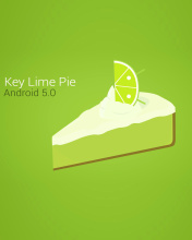 Concept Android 5.0 Key Lime Pie wallpaper 176x220