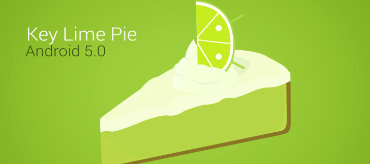 Concept Android 5.0 Key Lime Pie wallpaper 720x320