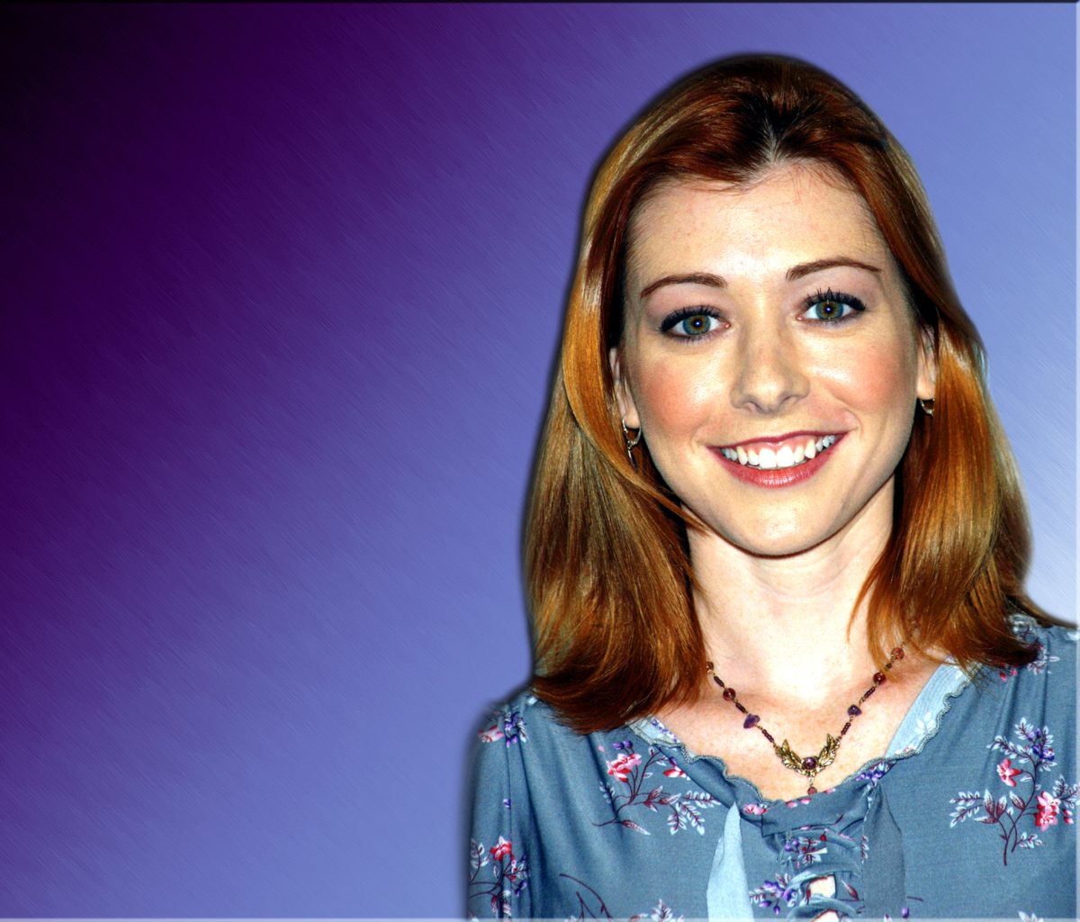 Das Alyson Hannigan Wallpaper 1200x1024