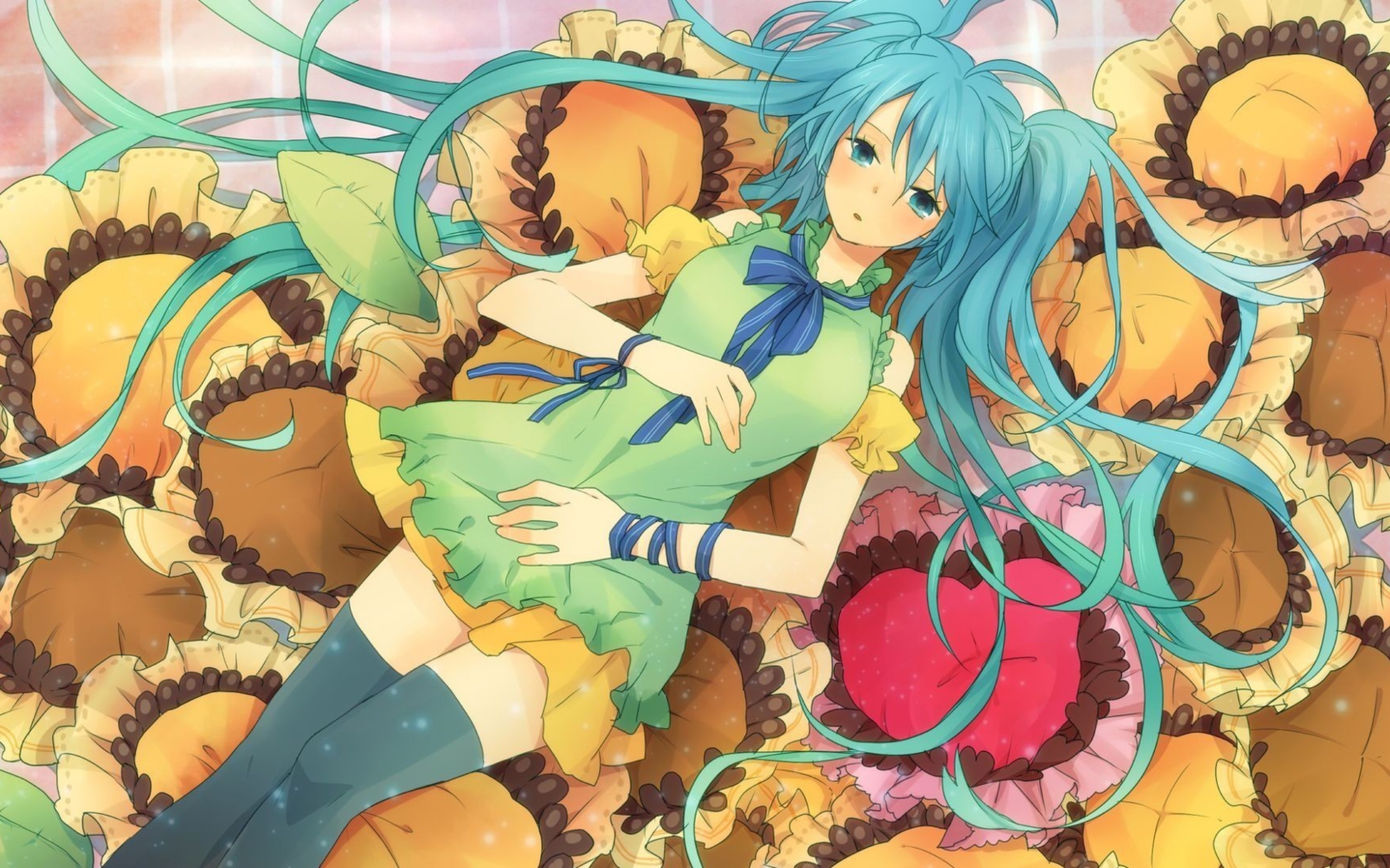 Hatsune Miku - Vocaloid wallpaper 1680x1050