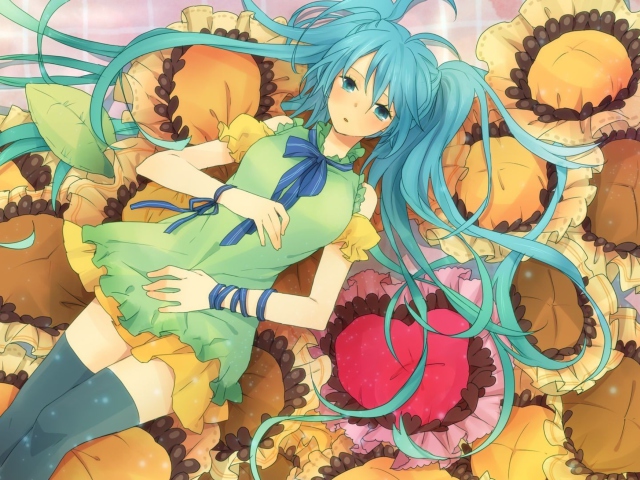Screenshot №1 pro téma Hatsune Miku - Vocaloid 640x480