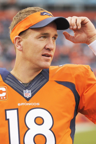 Fondo de pantalla Peyton Manning 320x480