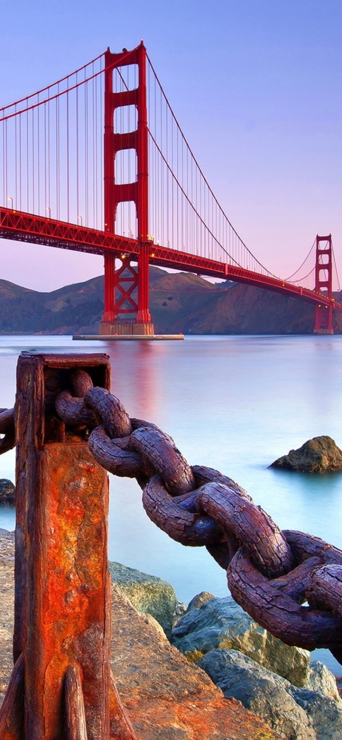 Golden Gate Bridge San Francisco wallpaper 1170x2532