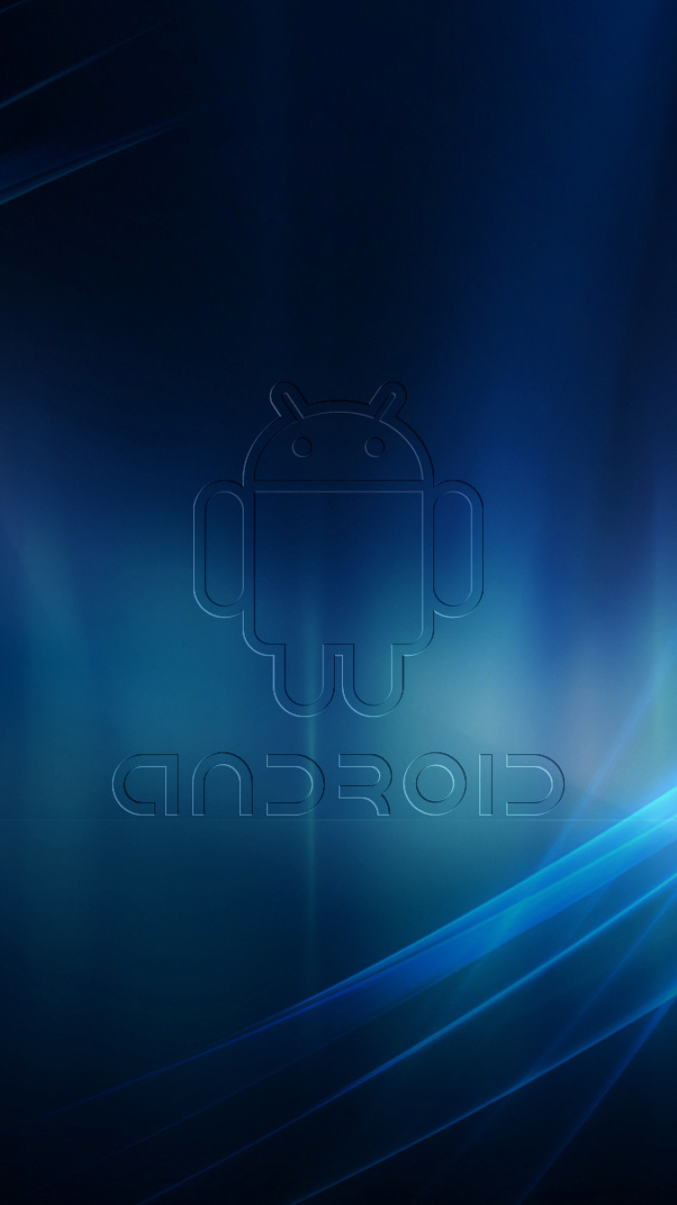 Das Android Robot Wallpaper 750x1334